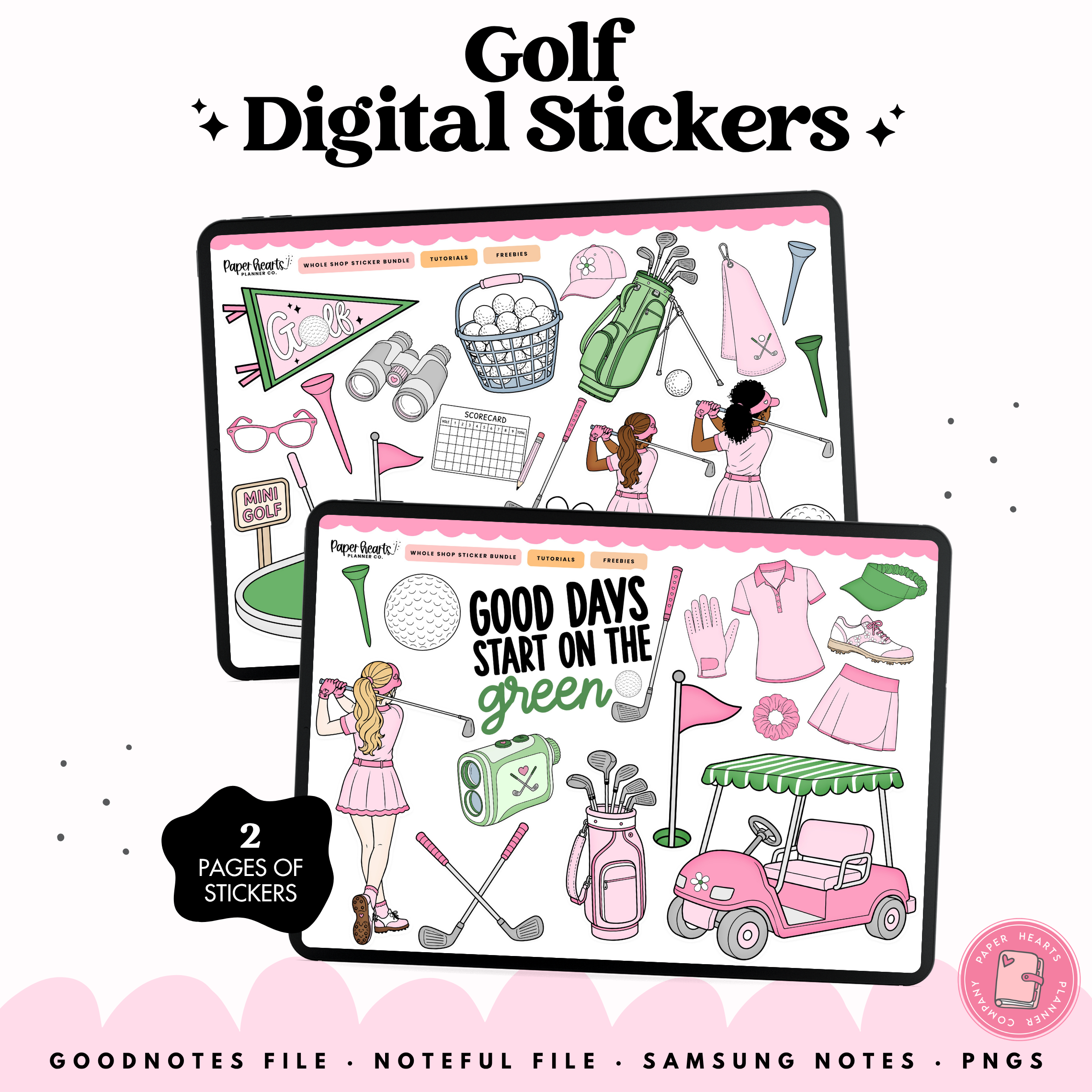 Golf Stickers